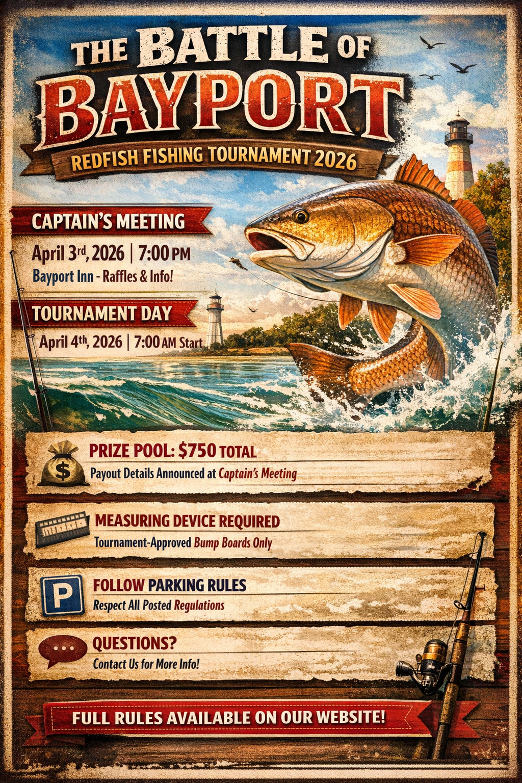 Captain’s Meeting – April 3, 2026