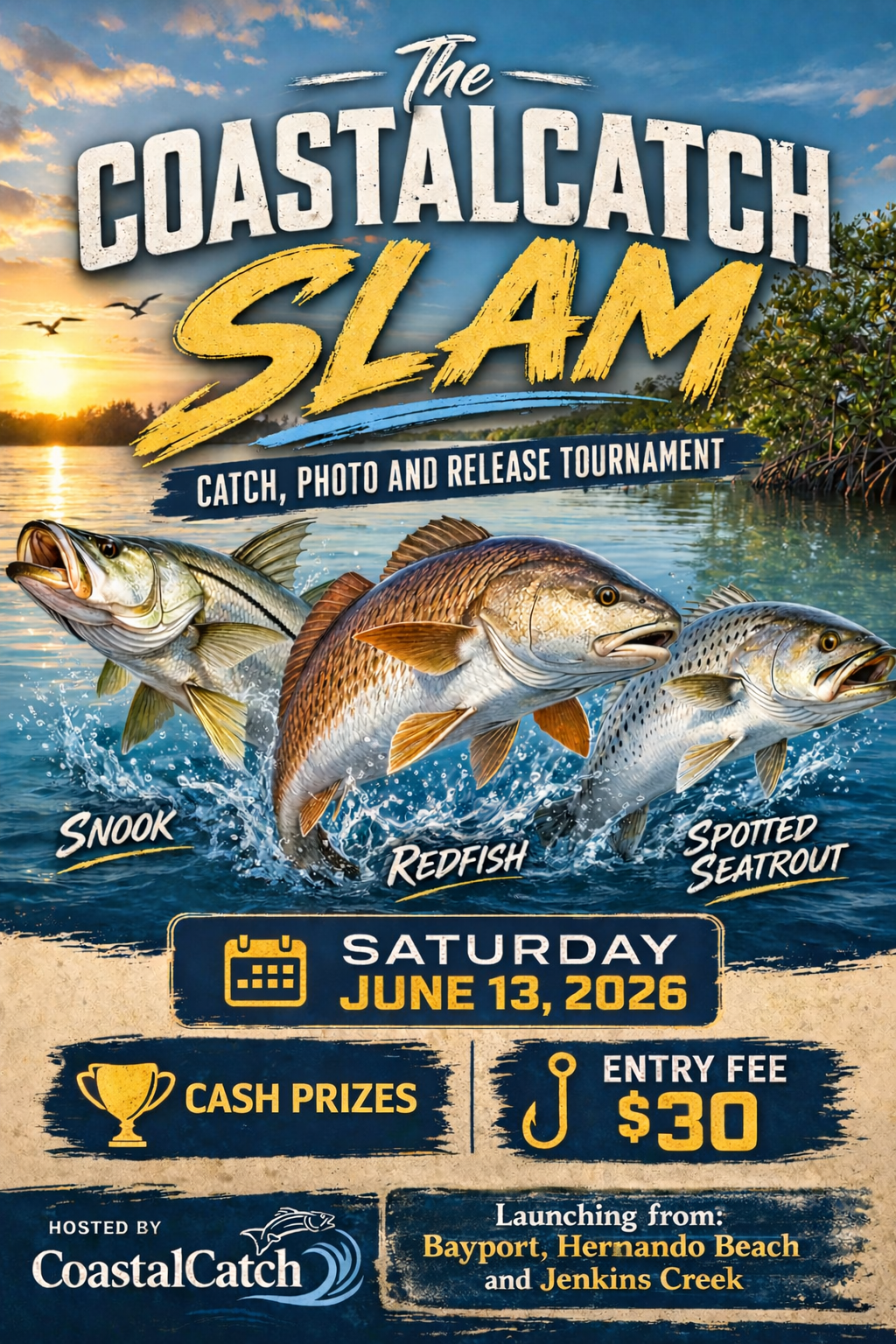 2026 CoastalCatch Slam – June 13, 2026