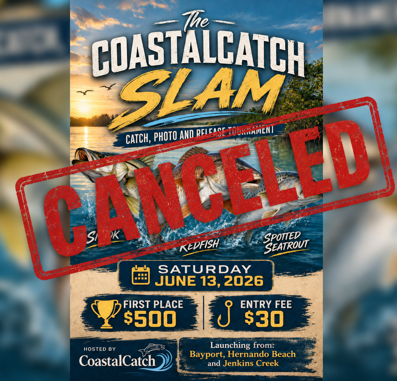 2026 CoastalCatch Slam – June 13, 2026